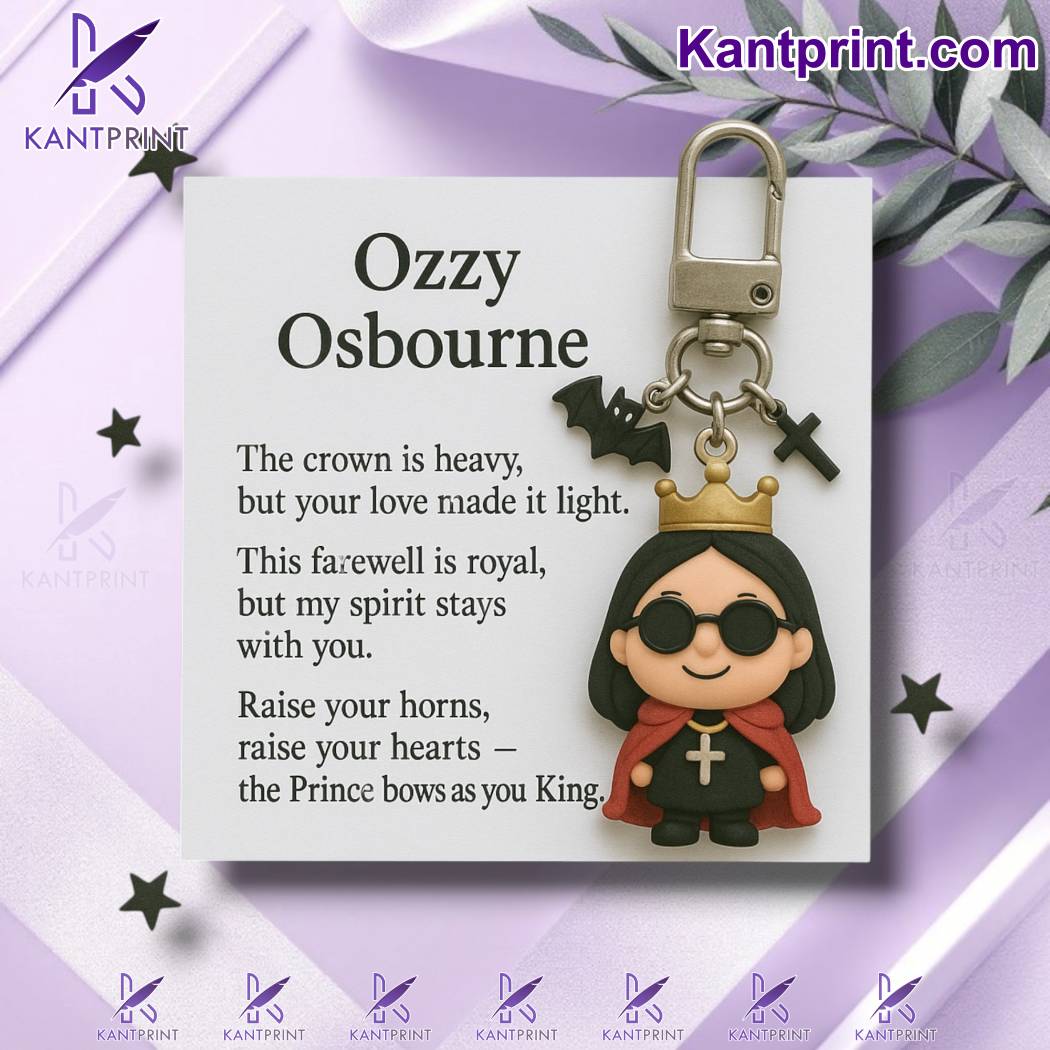 Ozzy Osbourne Commemorative Keychain-b ahKjuAw