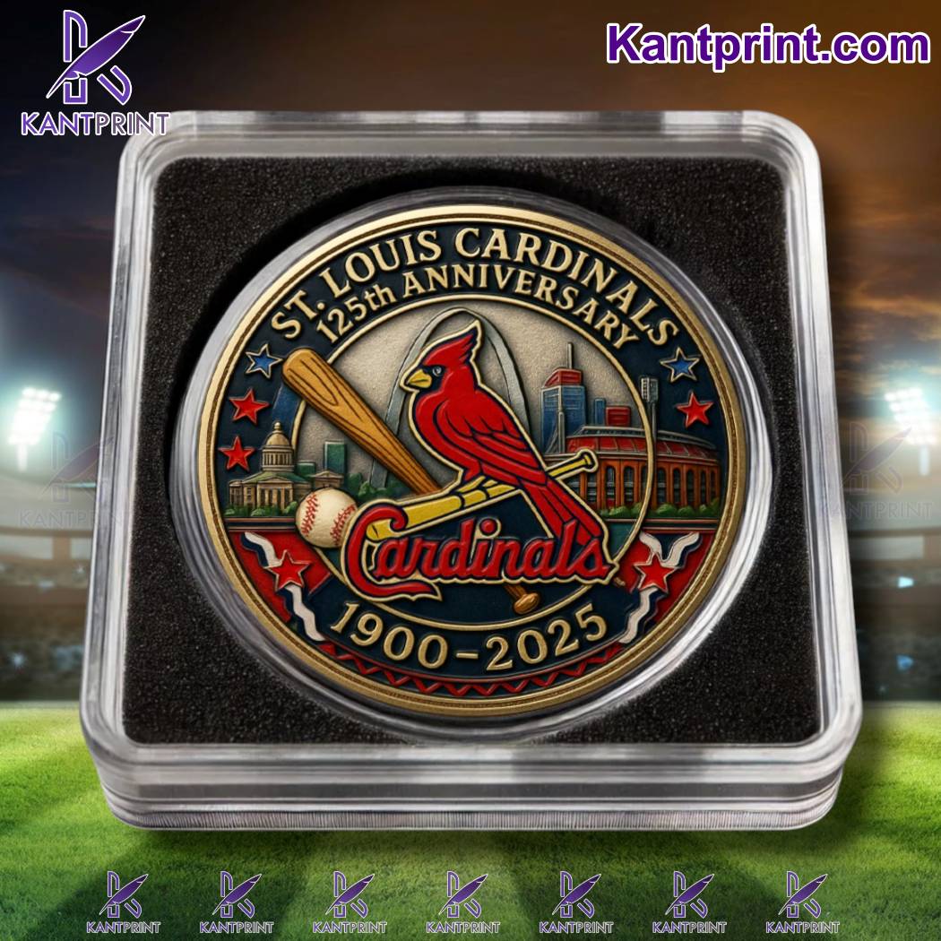 St. Louis Cardinals 125th Anniversary 1900-2025 Commemorative Coin sJyTo5Q