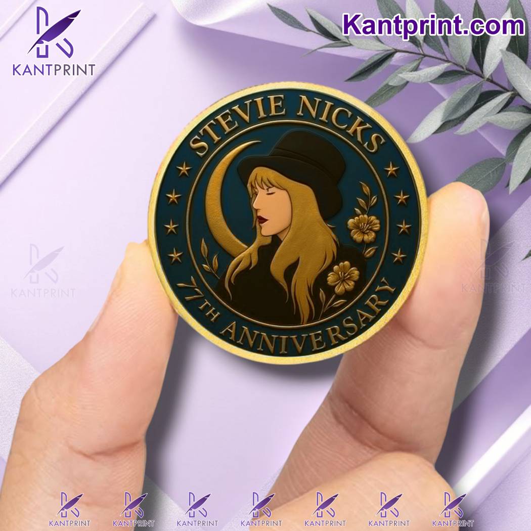 Stevie Nicks 77th Anniversary Commemorative Coin hKLoIE2