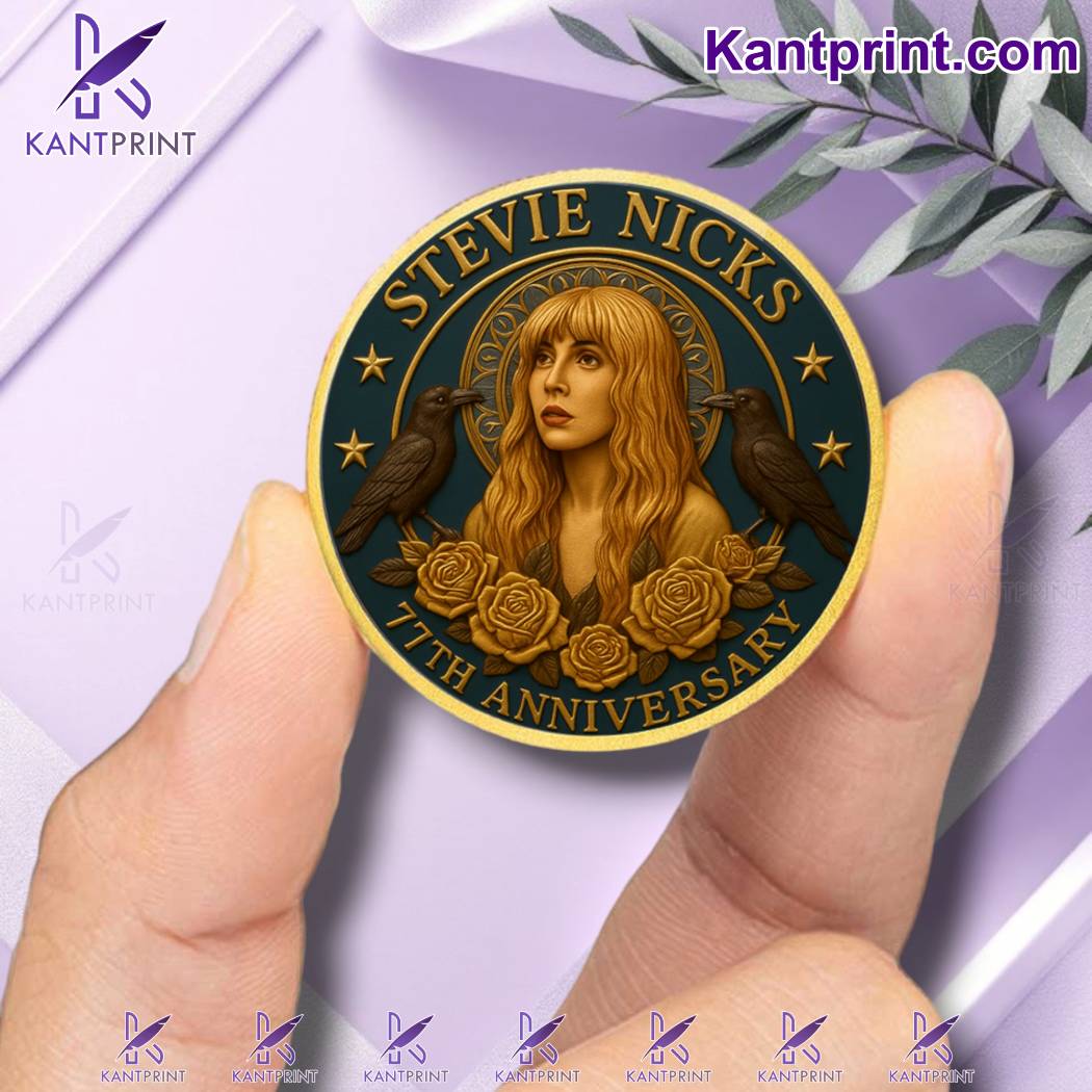 Stevie Nicks 77th Anniversary Commemorative Coin-a djtceif