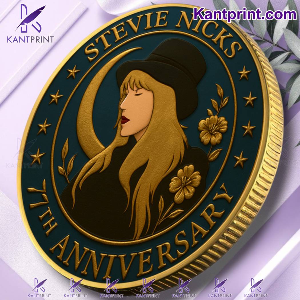 Stevie Nicks 77th Anniversary Commemorative Coin-c 4hERsJ1