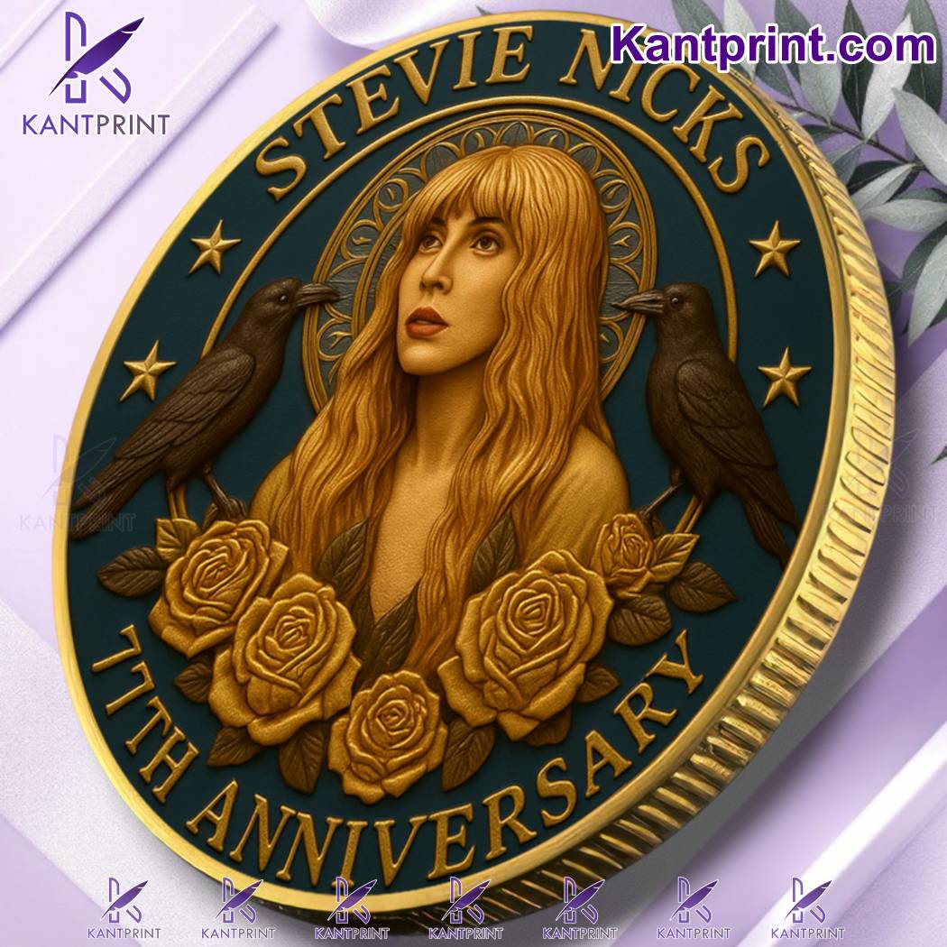 Stevie Nicks 77th Anniversary Commemorative Coin-y RCgiw2l