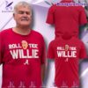 Alabama Crimson Tide 2025 Roll Tide Willie T-shirt cples5B