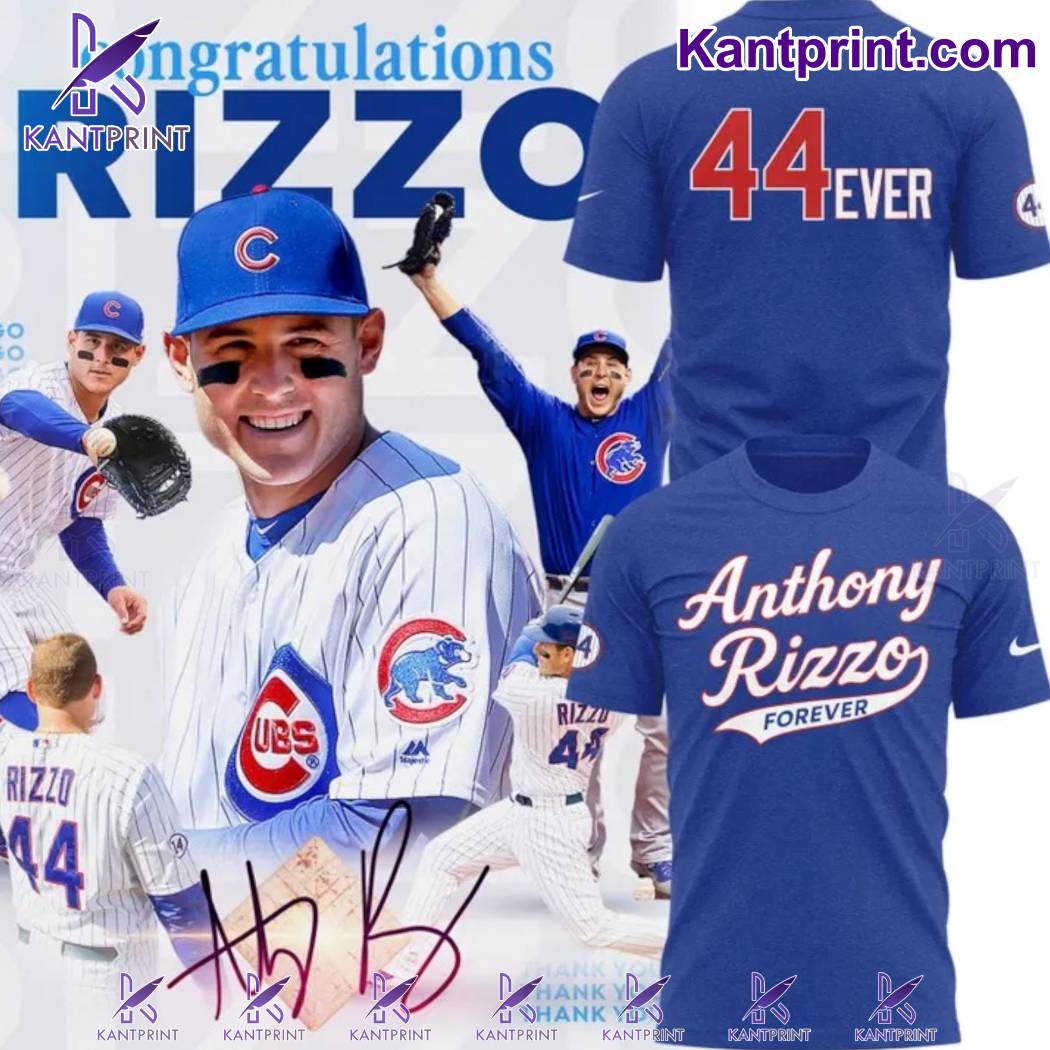 Anthony Rizzo 44ever Chicago Cubs Shirt eAcZt1L