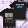 Deftones North America 2025 X System Of A Down Rogers Stadium Toronto T-shirt ZEY9KOe