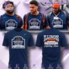 Illinois Football Gies Memorial Stadium T-shirt NaQDp1V