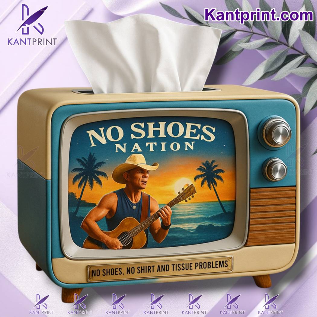 Kenny Chesney No Shoes Nation Tissue Box G4d7sfp