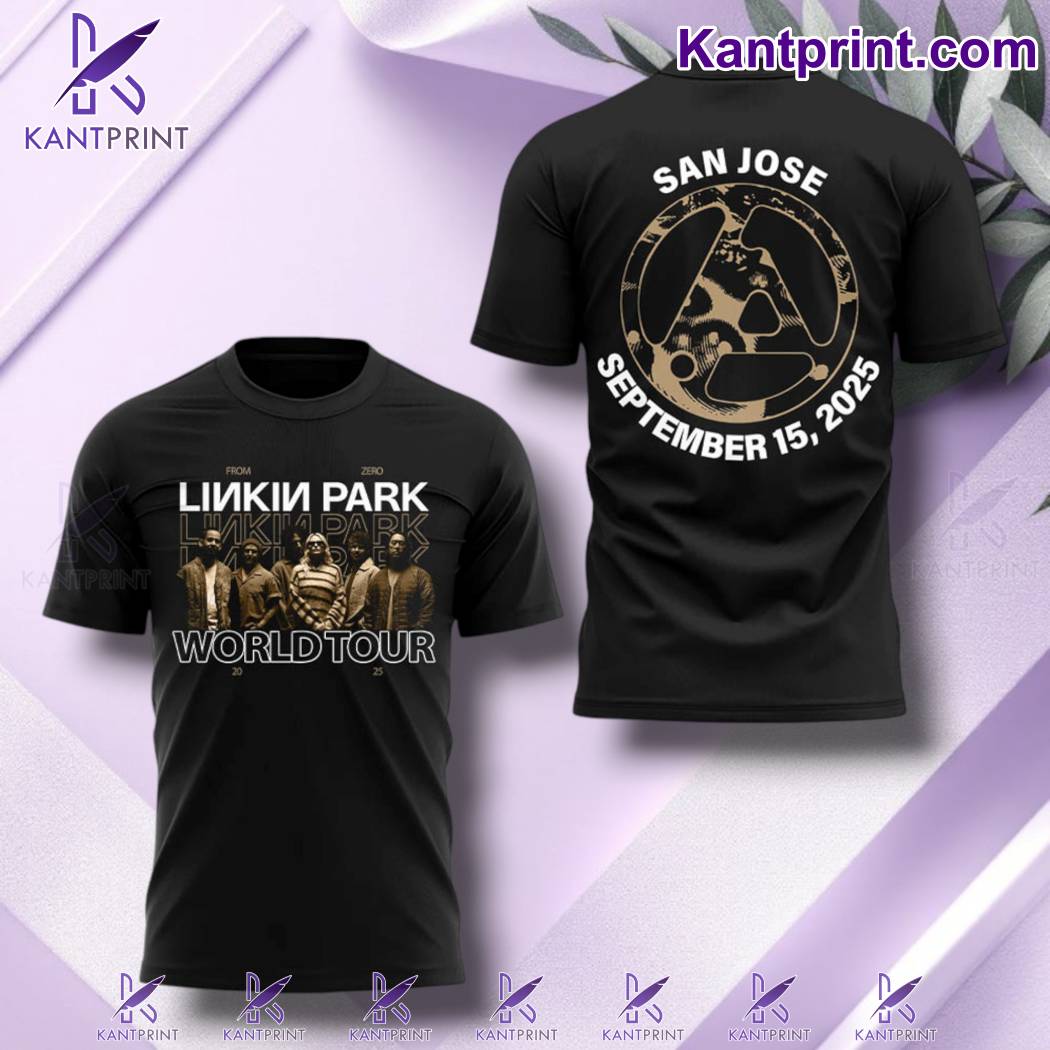 Linkin Park From Zero World Tour 2025 San Jose T-shirt-a fZDdn38