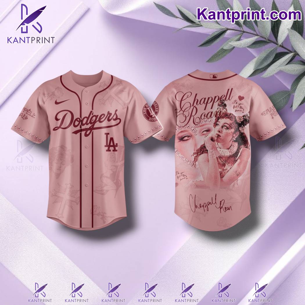 Los Angeles Dodgers X Chappell Roan Do You Feel The Same Baseball Jersey DMQvSeP