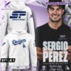 Los Angeles Dodgers X Sergio Perez Hoodie LdqQ4Ji