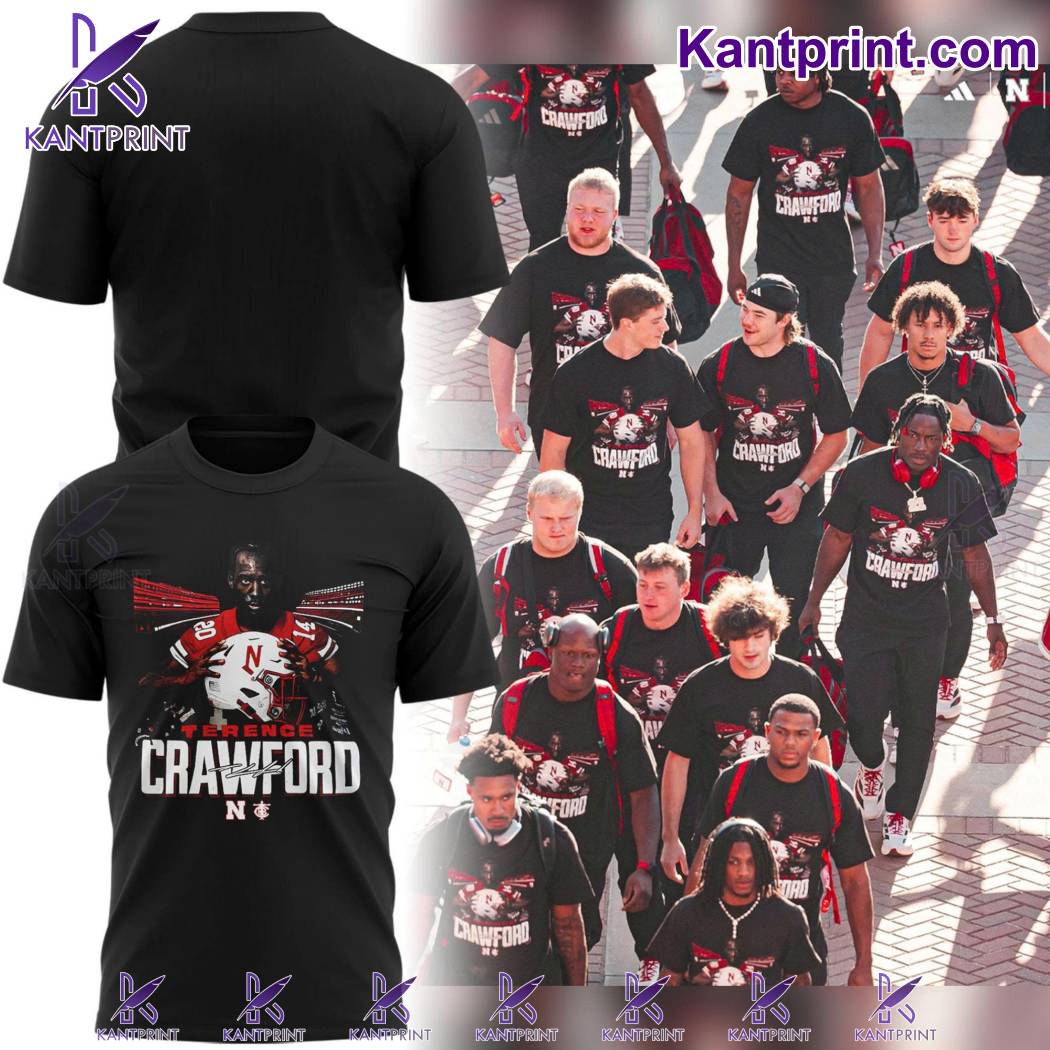 Nebraska Football Terence Crawford T-shirt AGZghlx