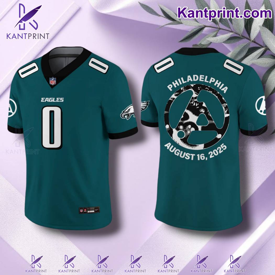 Philadelphia Eagles X Linkin Park Tour 2025 Football Jersey I8Odx9G