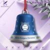 Los Angeles Dodgers Christmas Bell Ornament qPk86nd