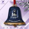 Milwaukee Brewers 56th Anniversary Christmas Bell Ornament gNkTyhb