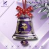 Minnesota Vikings 65th Anniversary 1960-2025 Christmas Bell Ornament mMBs1rp