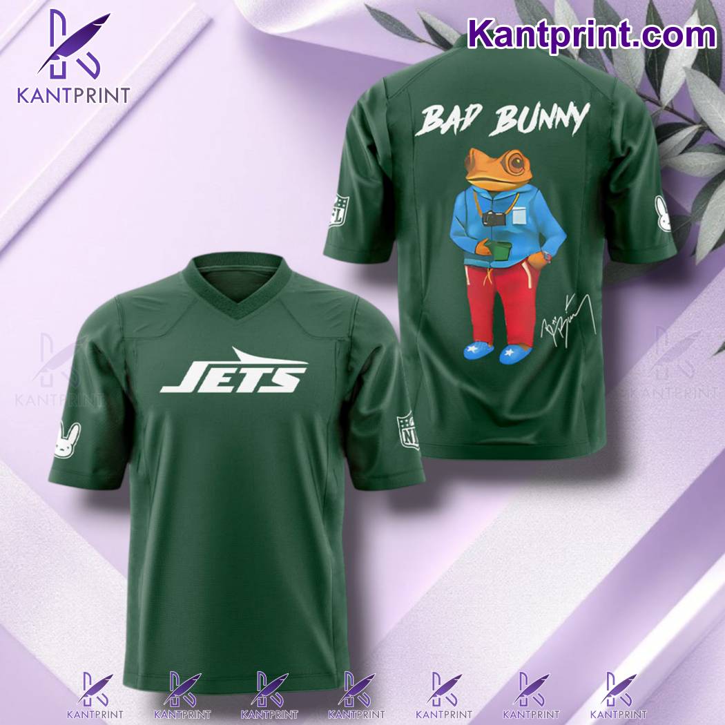 New York Jets X Bad Bunny Football Jersey-a g3iodLA