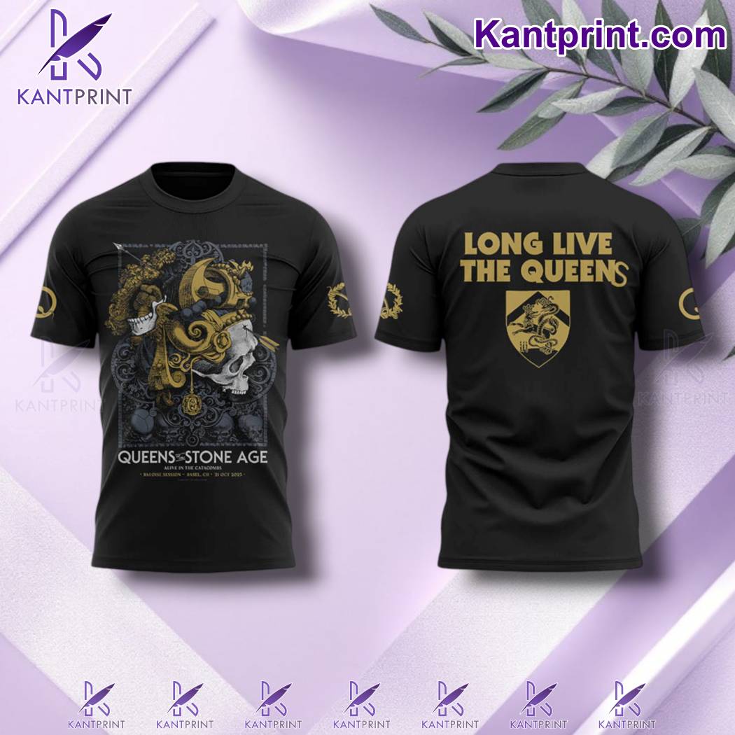 Queens Of The Stone Age The Catacombs Tour 2025 In Basel T-shirt-x x3LCwGo