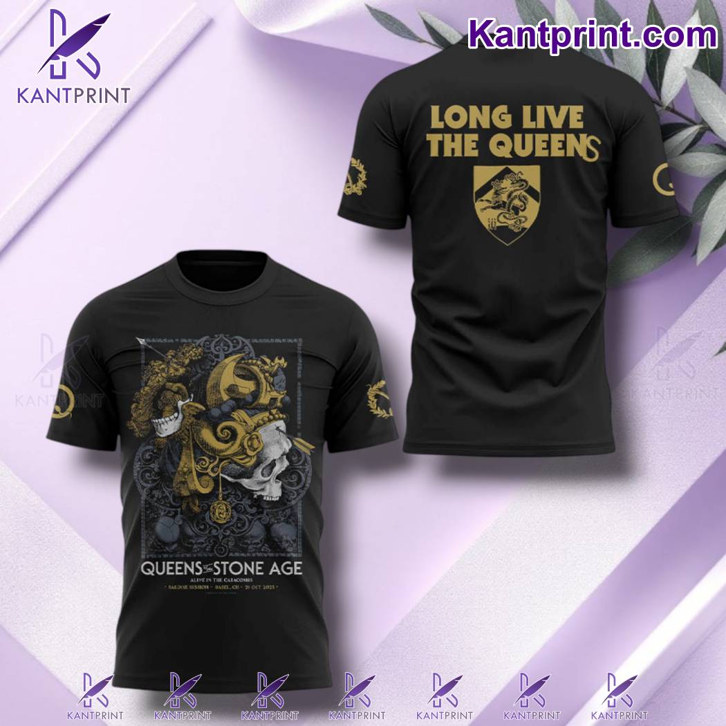 Queens Of The Stone Age The Catacombs Tour 2025 In Basel T-shirt-y ypC7HOr