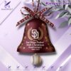 San Diego Padres 56th Anniversary Christmas Bell Ornament D2sGKte