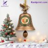 Miami Hurricanes 100th Anniversary 1926-2026 Christmas Bell Ornament fsOYjeU