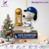 Snoopy Los Angeles Dodgers 2025 Champions Ornament 98a6yRz